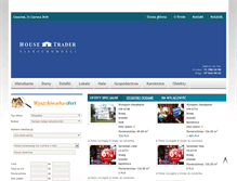 Tablet Screenshot of housetrader.pl